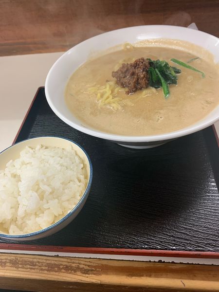 「担々麺(普通)」@厨房朱雀の写真