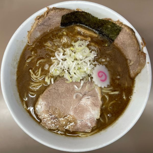 「中華そば+小チャーシュー」@庵悟の写真