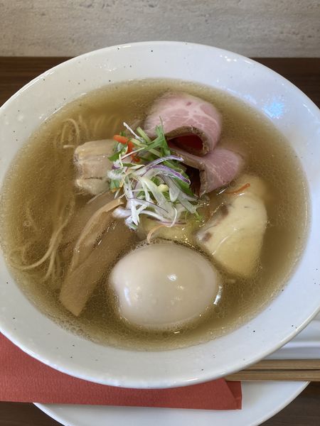 「洋風鯛だしラーメン」@らーめん旬彩の写真
