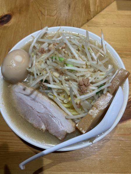 「味玉味噌ラーメン」@味噌麺処 花道庵 北参道店の写真