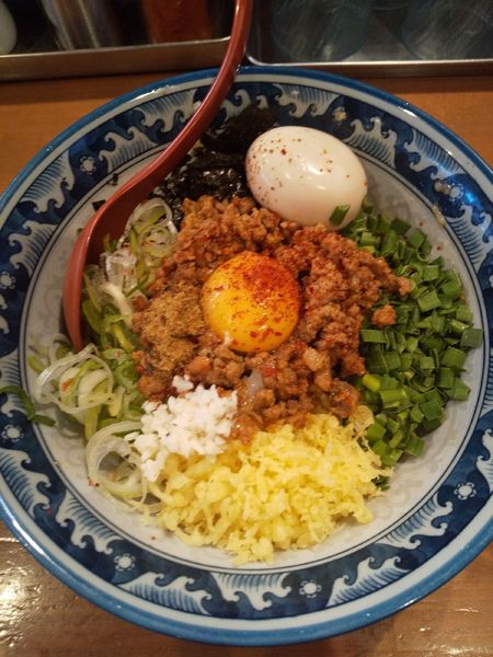 「ピリ辛台湾まぜそば」@ぶた金ラーメンの写真