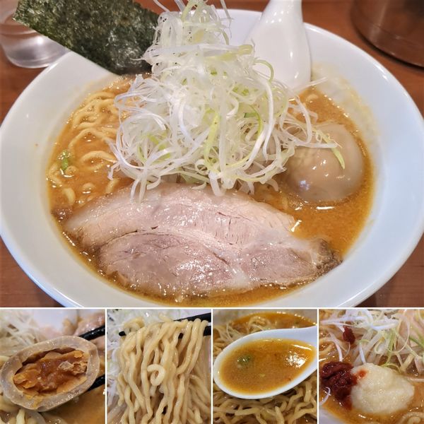 「味玉味噌ラーメン　950円」@中華そば 七麺鳥の写真