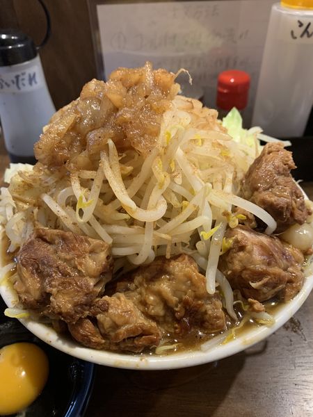 「ラーメン780円 大盛り100円 豚100円」@めん屋 五坊の写真