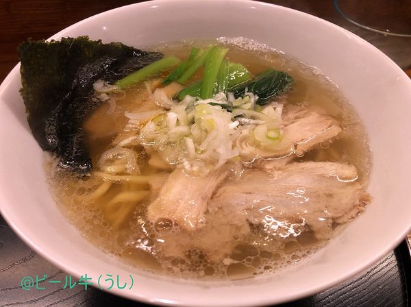 「らーめん(800円)」@らーめん入間の写真