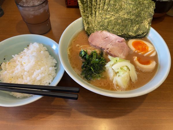 「のりラーメン」@横浜家系らーめん 五十三家の写真