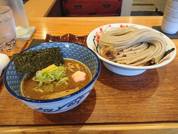 「濃厚豚骨魚介つけ麺」@中華蕎麦 沙羅善の写真