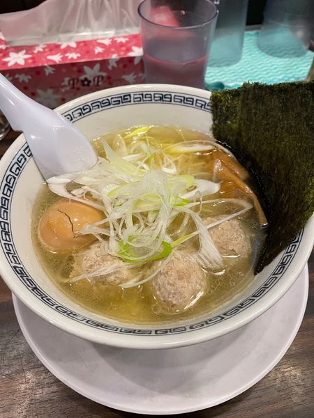 「塩ラーメン」@稲荷屋の写真