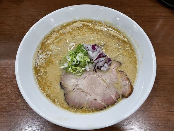 「豆乳ラーメン　￥８８０」@麺処うきとみの写真