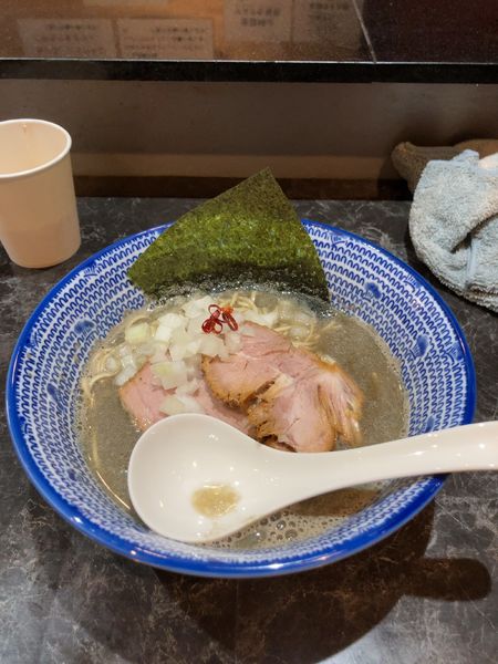 「純煮干し（並）　900円」@中華SOBA にぼ乃詩の写真