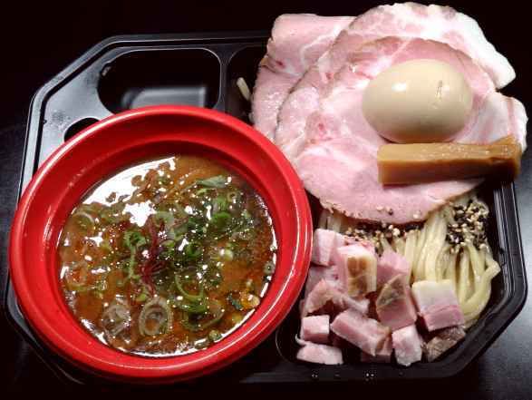 「【秋田  麺屋にぼすけ】秋田にぼ味噌つけ麺＋得盛りセット」@大つけ麺博 2022の写真