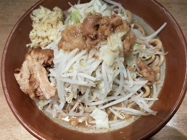 「ラーメン大900円+しょうが50円」@MEN YARD FIGHTの写真