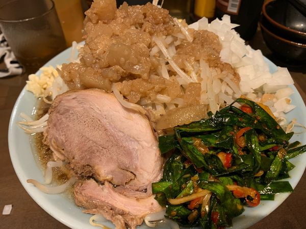 「小ラーメンニラキムチタマネギTP」@立川マシマシ 9号店の写真