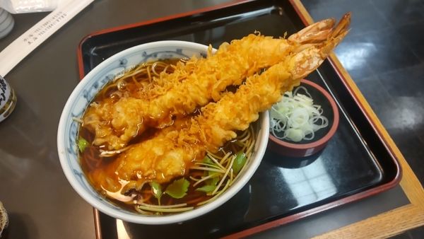 「天ぷらそば」@尾張屋 支店の写真