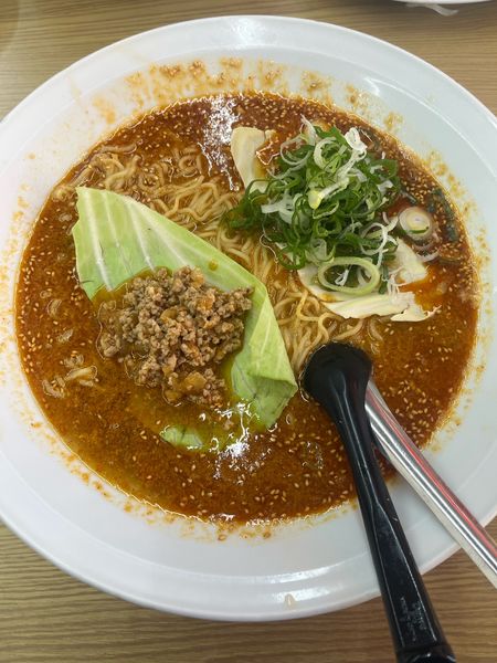 「いちすけラーメン(890円)+大盛(280円)」@ラーメン&らーめん 一代元 上里店の写真