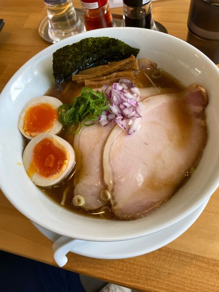 「特製芳醇煮干し（醤油）」@自家製ラーメン アイリーの写真