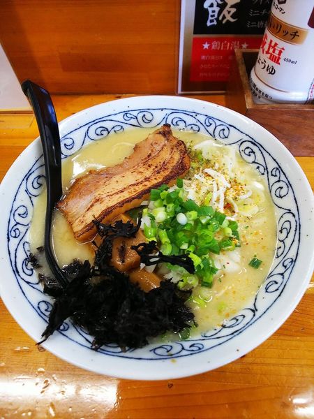 「純鶏白湯【塩】￥720【税抜き】」@拉麺家 G‐menの写真