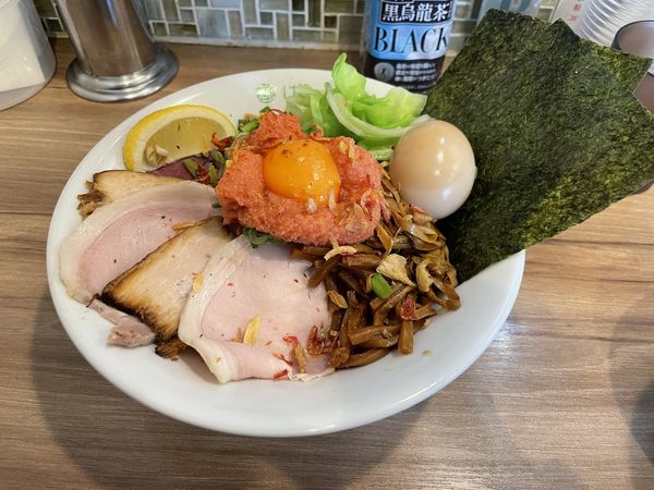 「【限定】はつがい商店の明太まぜそば」@はつがい商店の写真