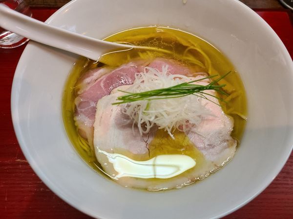 「塩トリュフ蕎麦」@神保町黒須の写真