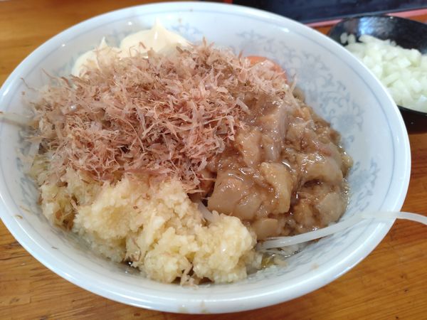 「まぜそば」@豚骨醤油らー麺 相澤屋の写真