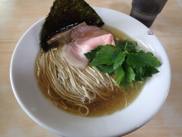 「煮干そば（白）850円」@と多゛食堂の写真