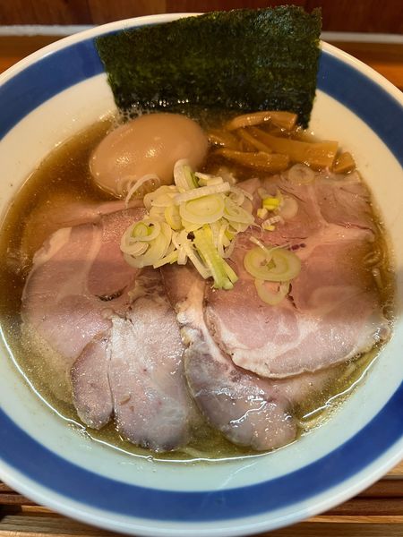 「特製　白中華」@中華蕎麦 晴天の写真