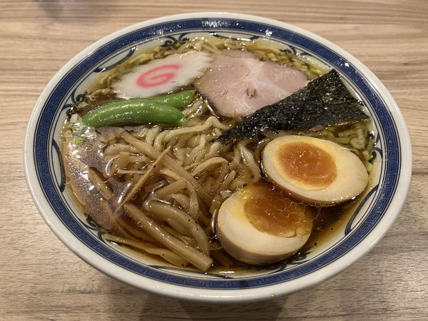 「醤油味玉」@くじら食堂 nonowa東小金井店の写真