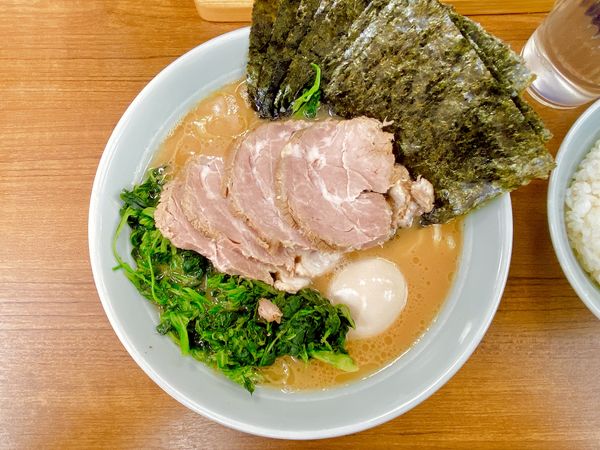「極ラーメン:1,000円」@横浜ラーメン 武蔵家 北千住店の写真
