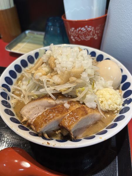 「豚そば」@らぁ麺処 蓮の華の写真