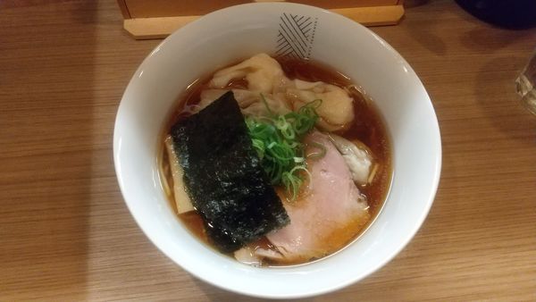 「2種のワンタン麺1050円」@支那蕎麦 澤田の写真