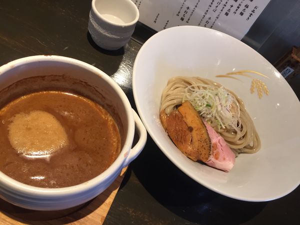 「白つけ麺」@麺者 すぐれの写真