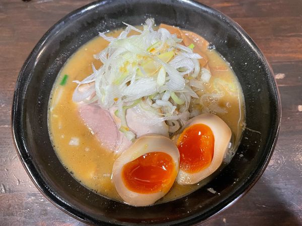 「味噌(¥930) 味玉(¥120)」@麺処 花田 池袋店の写真