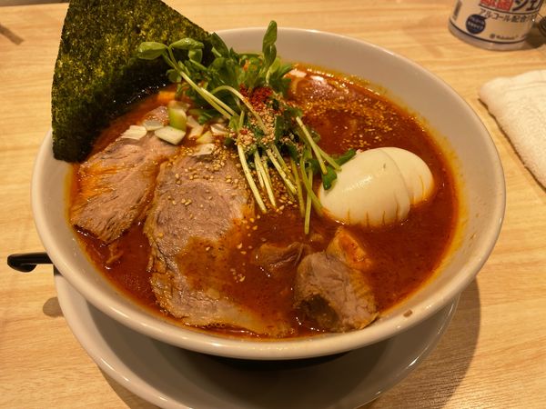 「東熱辛麺」@麺や えいちつーの写真