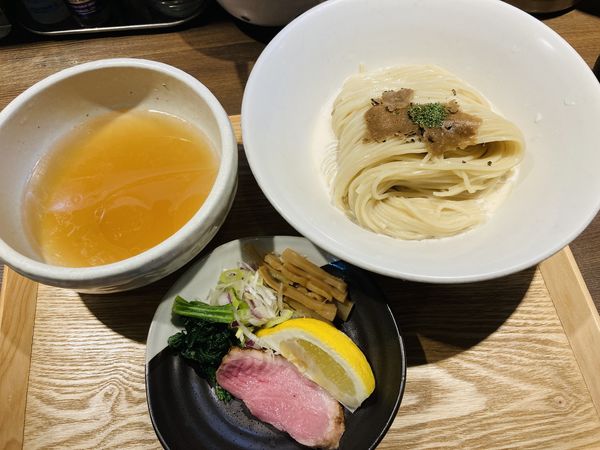 「鴨出汁つけ蕎麦(塩)」@鴨出汁中華蕎麦 麺屋yoshikiの写真