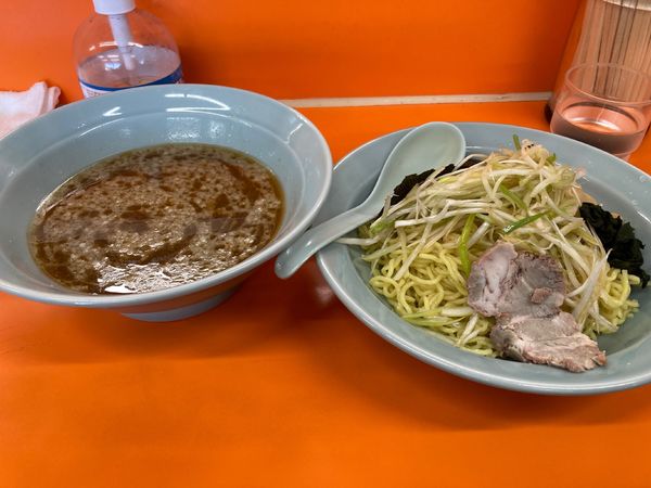 「ネギつけ麺（並）」@ラーメンショップ 三芳町店の写真