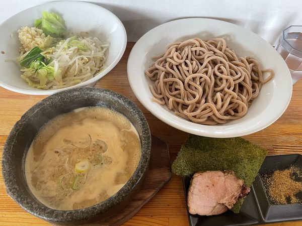 「豆乳つけ(200g、全粒粉)」@麺屋 たかの写真