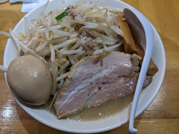 「味玉味噌ラーメン」@味噌麺処 花道庵 北参道店の写真