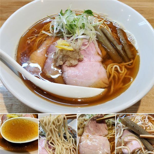 「踊る秋刀魚煮干し(10/31限定)　1250円」@中華ソバ ビリケンの写真