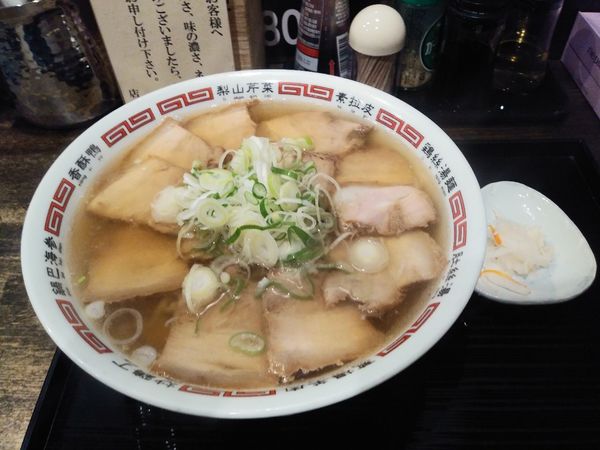 「チャーシューめん大盛　1050円」@麺＆ダイニング 坂新の写真