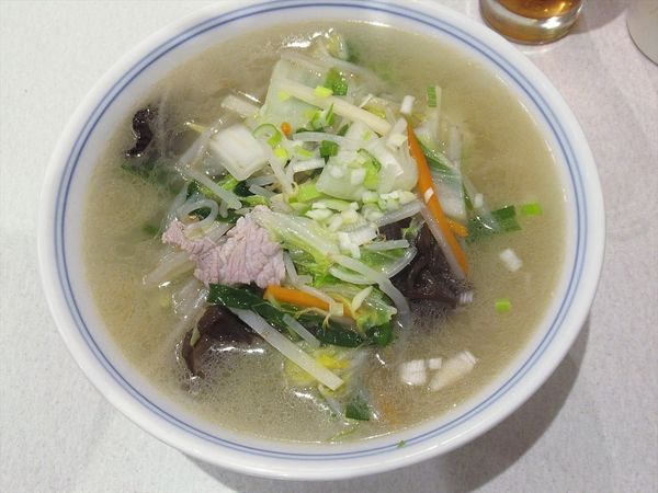 「タンメン（800円）」@岡田屋の写真