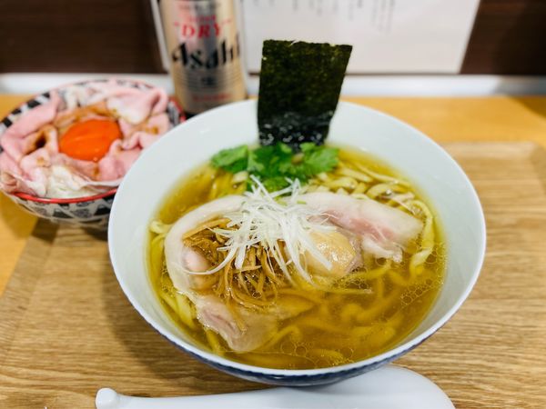 「塩らーめん¥1000」@らーめん亭 ひなり竜王の写真