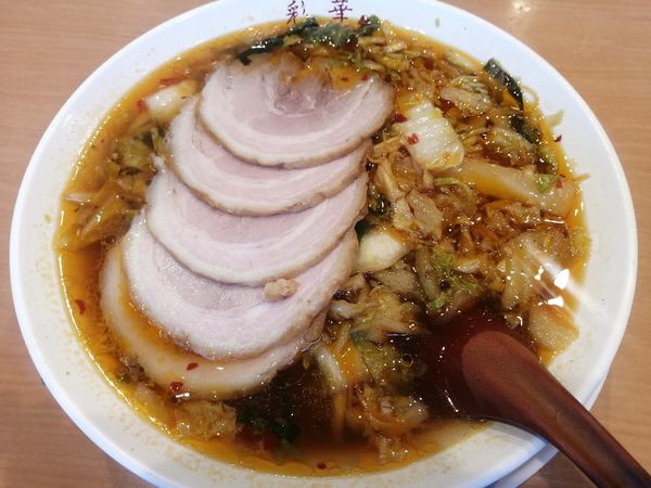 「サイカラーメンバラチャーシュー入り（小）¥1040」@彩華ラーメン 本店の写真