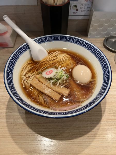 「中華そば味玉」@中華そば 竹むらの写真