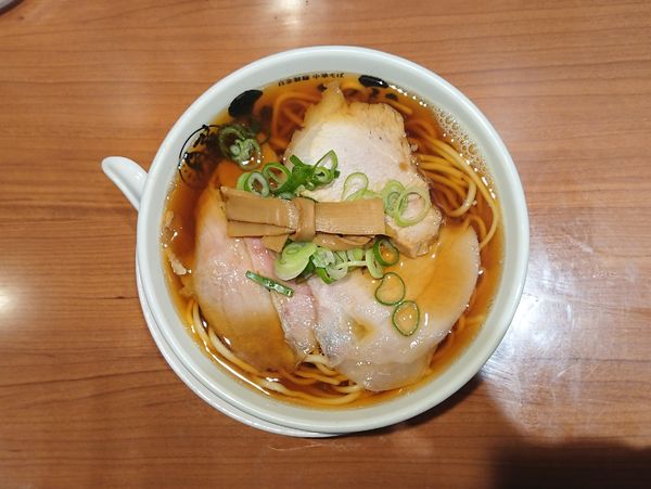 「あっさり煮干そば」@中華そば ひらこ屋 東京ラーメンストリート店の写真