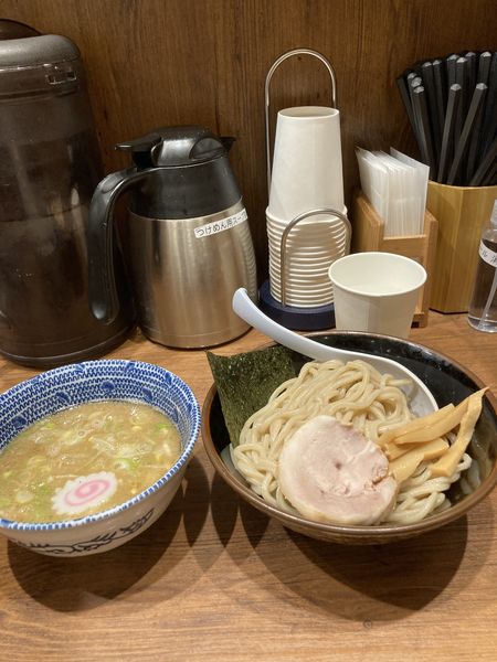 「つけめん小盛　690円」@舎鈴 ビーンズ武蔵浦和店の写真