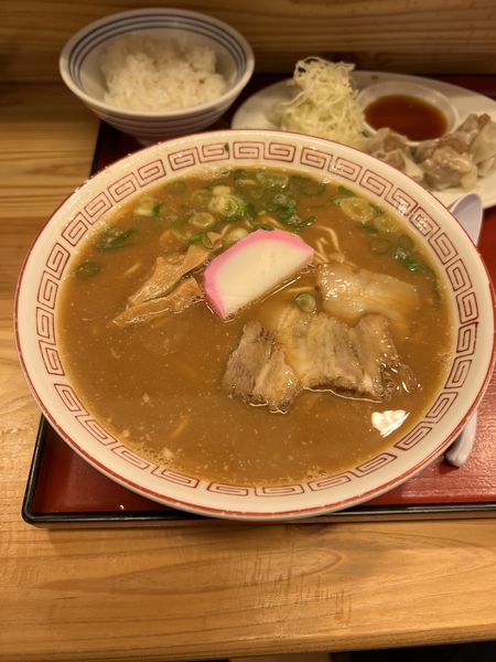 「ラーメン焼売セット」@天鳳 新橋店の写真
