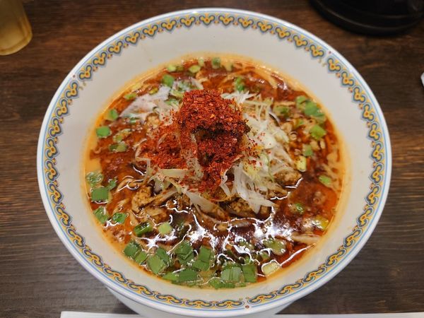 「汁あり担々麺」@麺人 雲林坊 門前仲町店の写真