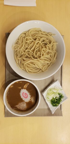 「濃厚つけ蕎麦大盛り+丼セット」@つけ蕎麦 中華蕎麦 尚念 南松本店の写真