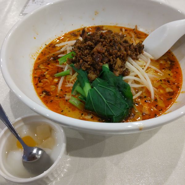 「担々麵セット（￥880）」@香港飲茶 唐朝の写真