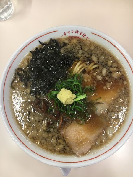 「背脂生姜ラーメン」@ラーチャン専門 我武者羅 蒲田店の写真