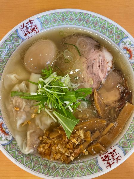 「チャーシューワンタンメン」@支那そば 一力の写真